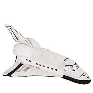 SOLD 14" Space Shuttle Plush Stuffed Toy